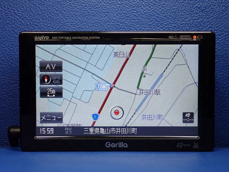 楽天市場】三洋電機 SANYO SSDポータブルナビ ゴリラ NV-SB541DT