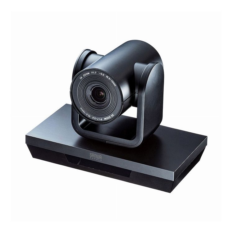 SANWA SUPPLY 3倍ズーム搭載会議用カメラ CMS-V50BK