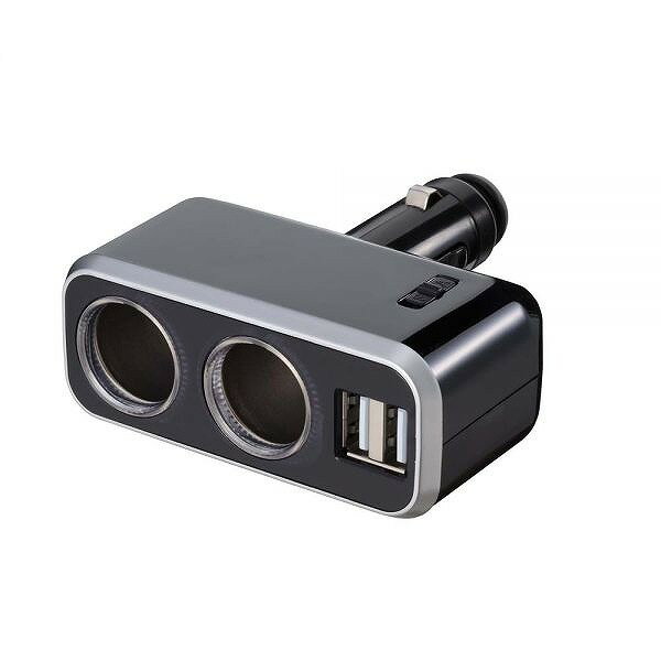 NAPOLEX イルミソケットD2 USB4.8A FIZZ-991