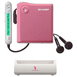楽天市場】シャープ SHARP ポータブルMDプレーヤー MD-ST500-A