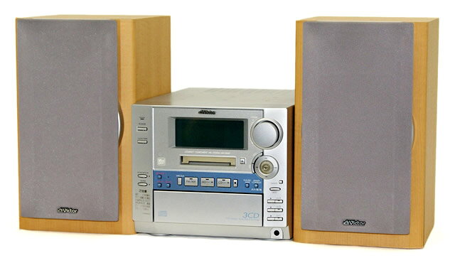 楽天市場】JVCケンウッド JVC コンパクトコンポーネントMDシステム NS