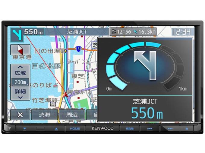 楽天市場】JVCケンウッド KENWOOD カーナビ 彩速ナビ MDV-L407W