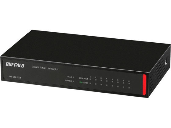 楽天市場】バッファロー BUFFALO レイヤー2 Giga アンマネージスイッチ