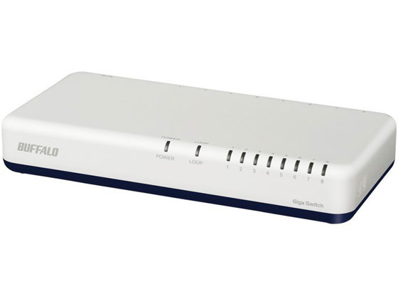 バッファロー LSW6-GT-8NP/WH