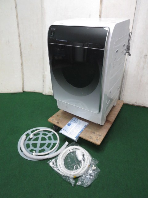 楽天市場】シャープ SHARPドラム式洗濯乾燥機 シルバー系 右開き ES