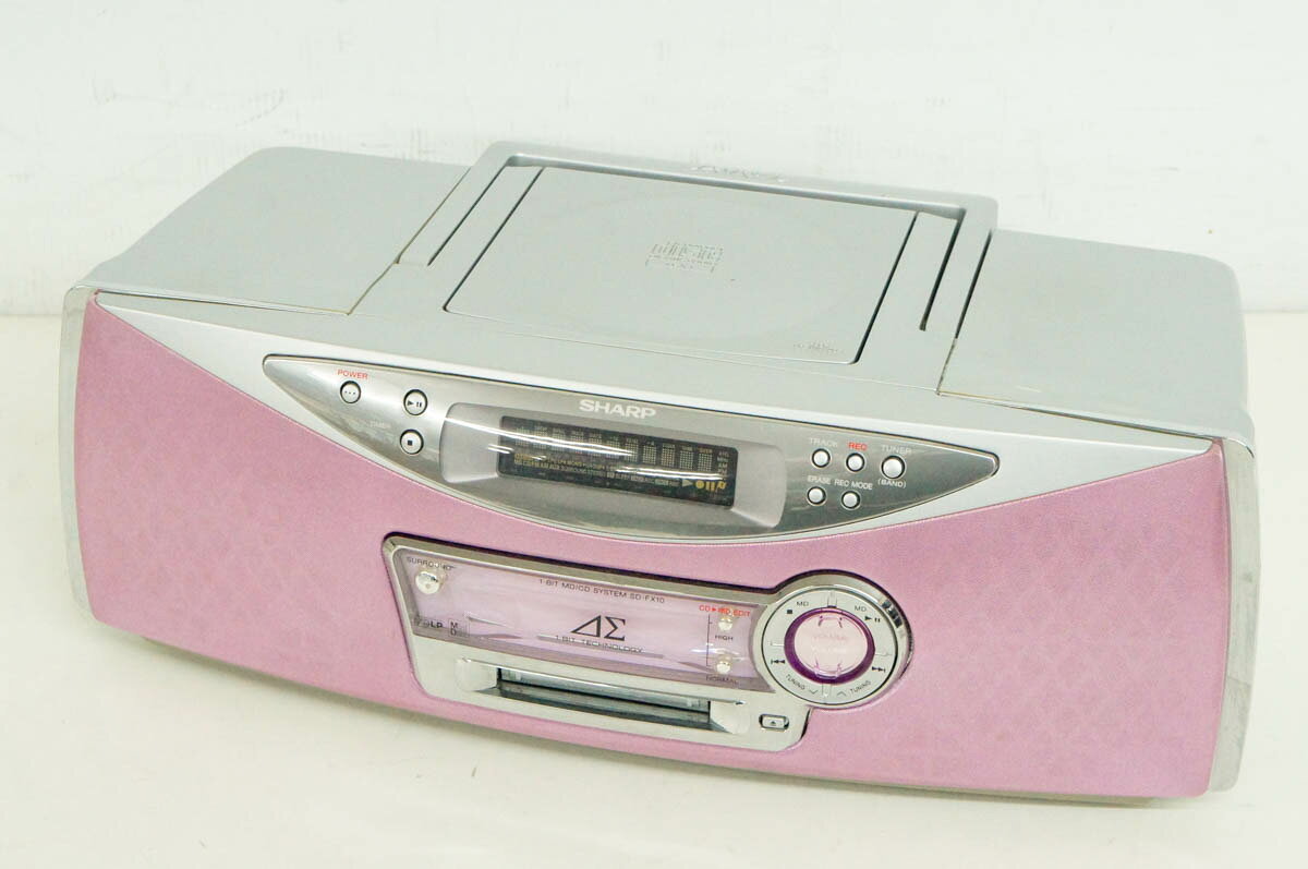 楽天市場】シャープ SHARP DVD/CD/MDミニコンポ SD-VH9-S | 価格比較