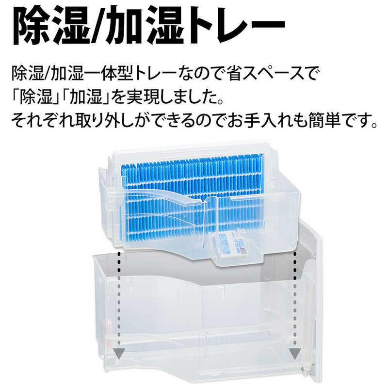 SHARP 除加湿空気清浄機 KI-PD50-W