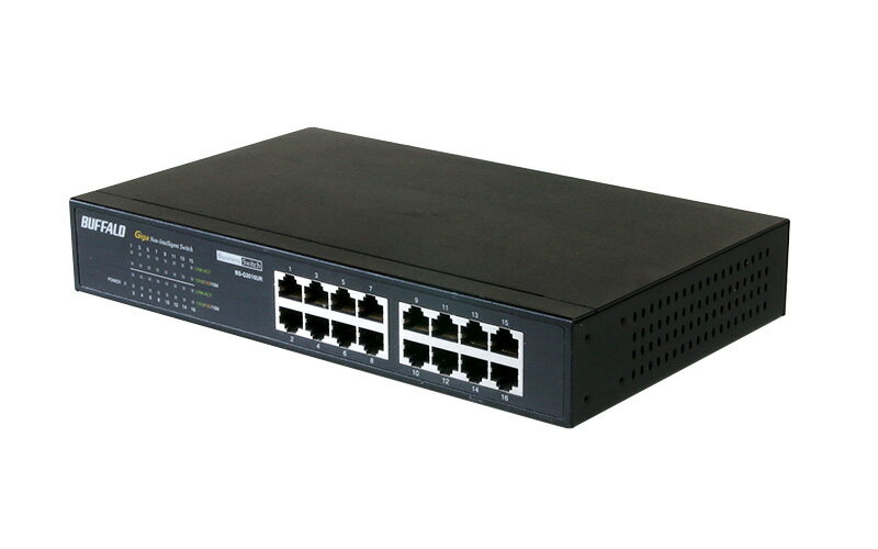 BUFFALO レイヤー2 Giga アンマネージスイッチ 16ポート 楽天市場】バッファロー BUFFALO レイヤー2 Giga アンマネージスイッチ