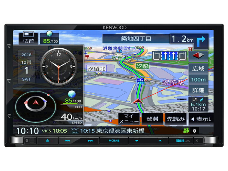 楽天市場】JVCケンウッド KENWOOD 彩速ナビ カーナビ MDV-L404