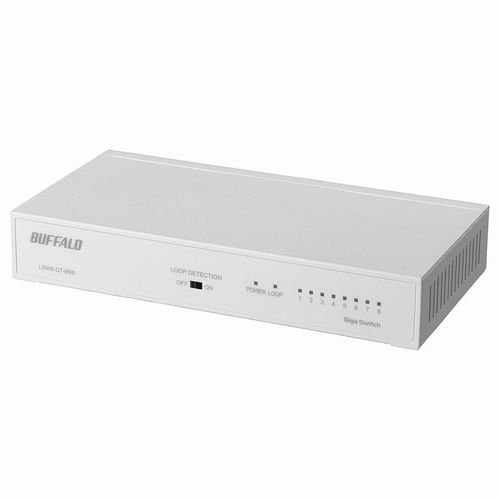 バッファロー LSW6-GT-8NS/WH