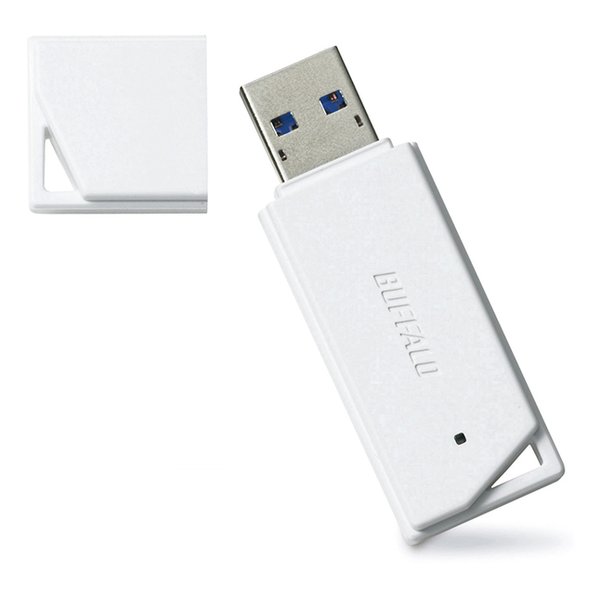 BUFFALO USB3.1/USB3.0対応 USBメモリー RUF3-K16GB-WH 16GB