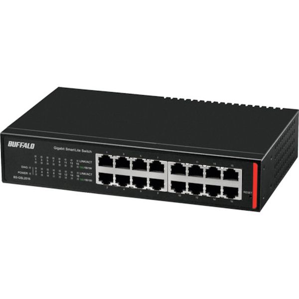 楽天市場】バッファロー BUFFALO レイヤー2 Giga アンマネージスイッチ