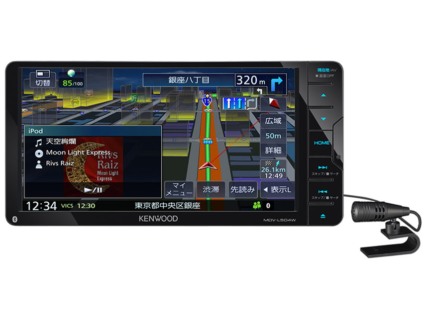 楽天市場】JVCケンウッド KENWOOD 彩速ナビ MDV-L504W | 価格比較