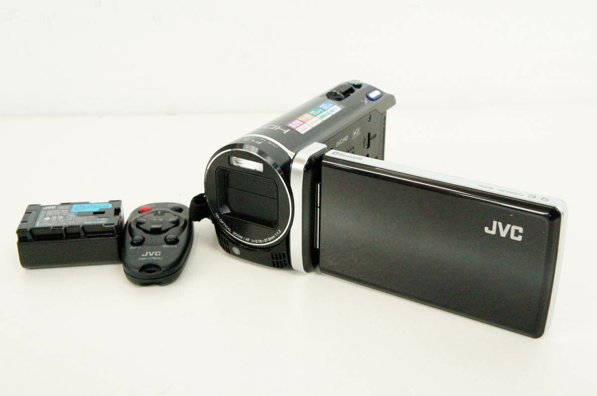 楽天市場】JVCケンウッド JVC ビデオカメラ エブリオ GZ-RX130-B