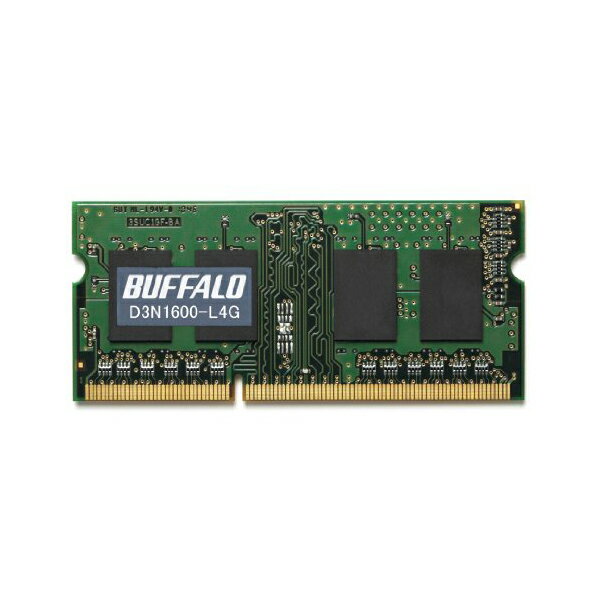 BUFFALO PCメモリー D3N1600-L4G