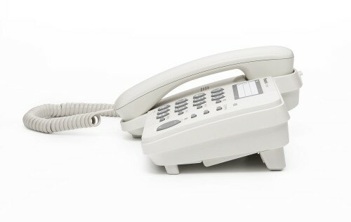 Panasonic デザインテレホン シンプルテレホン VE-F04-W