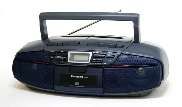 パナソニックCDWラジカセRX-DT35-H パナソニックCDWラジカセRX-DT35-H 概要 CDラジオカセット RX-DT35