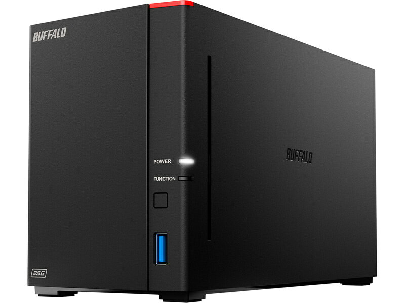 外付けハードディスク・ドライブ Buffalo Link Station LS210D0201G NAS LS210D0201G : ネットワーク対応HDD(NAS) : LinkStation