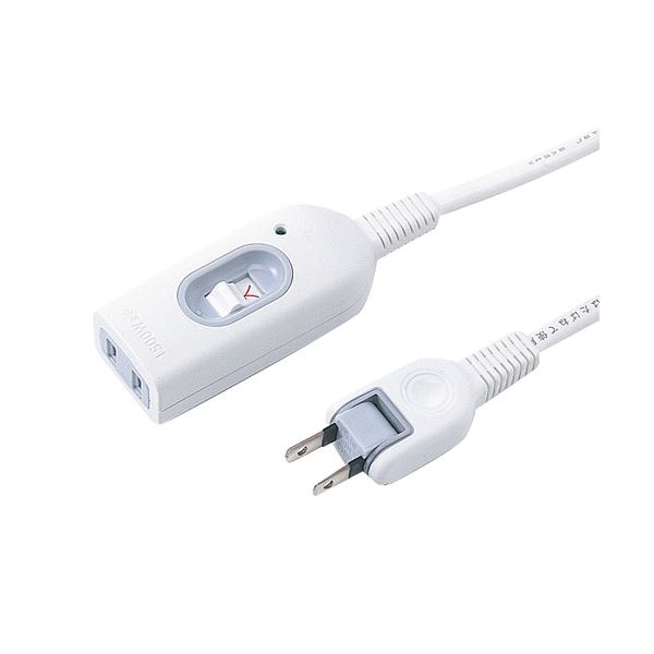 SANWA SUPPLY 中間スイッチ付延長コード TAP-B7-1N
