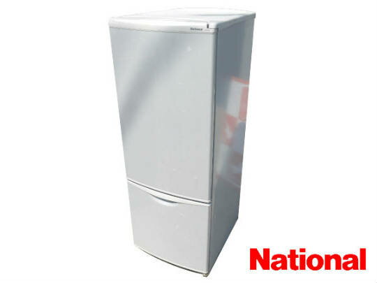単身用冷蔵庫National NR-B162J ナショナル 中古/LGB-NRB162JS/冷蔵庫/162L/National/ナショナル/NR