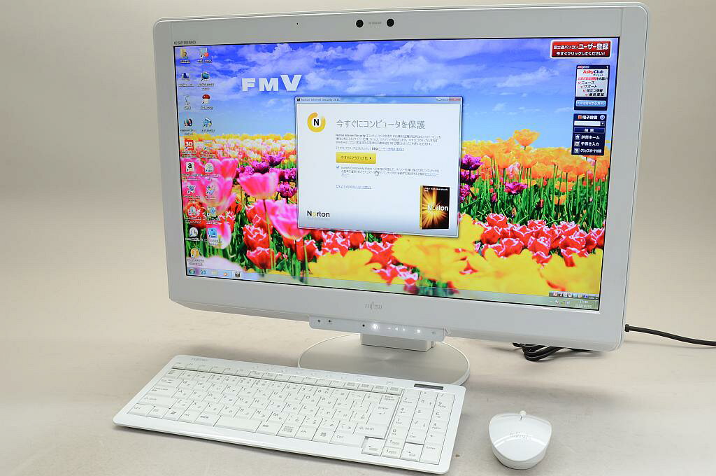 楽天市場】富士通 FUJITSU 液晶一体型PC FMV-ESPRIMO WH FMVW77WB CORE