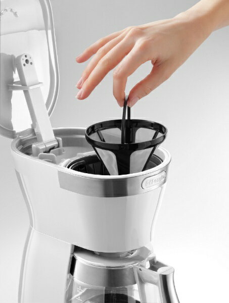 DeLonghi ドリップコーヒーメーカー ICM12011J-W