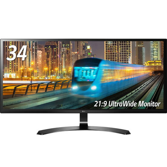 LG ウルトラワイドモニター 34UM59-P 34.0インチ