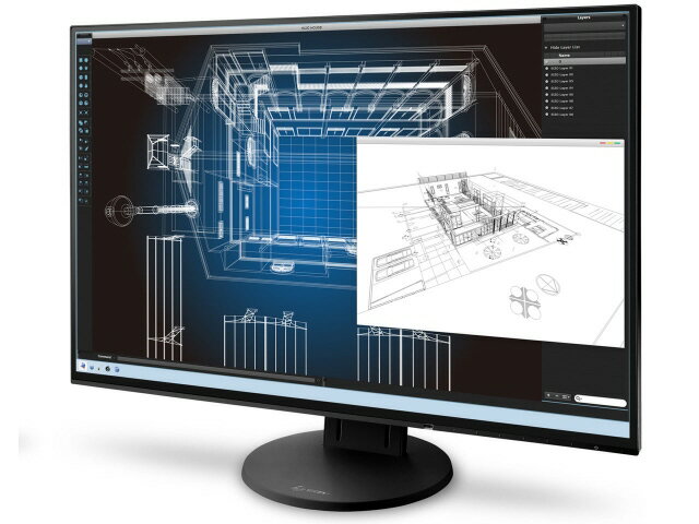 EIZO - EIZO FlexScan 27型ワイド 液晶ディスプレイ EV2785-BK FlexScan EV2785 4K Frameless Monitor | EIZO