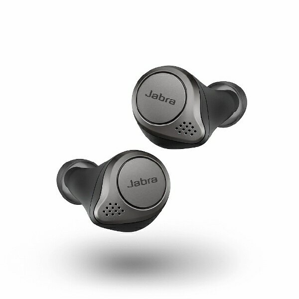 楽天市場】JABRA 完全ワイヤレスイヤホン Elite 85t/TITANIUM BLACK