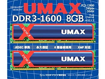 MUSTARDSEED メモリー DCDDR3-8GB-1600OC