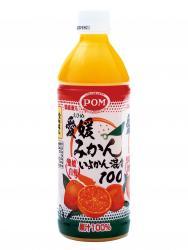 楽天市場】えひめ飲料 ポン えひめ100 つぶ みかん いよかん混合 1L