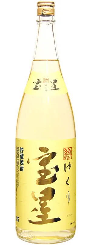 本坊 ゆくり 宝星 25度 甲乙混和 瓶 1.8l