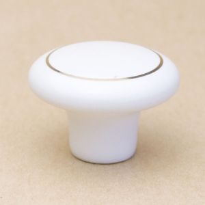 和気産業 4903757161627 TW－162 セラミックつまみ 白金環 幅38mmX設置面18mmX高さ26mm WAKI 金物 シロキンカン