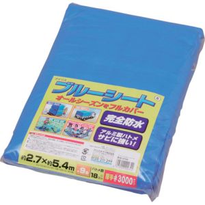 アイリスオーヤマ ブルーシート(約270cm×約540cm) B30-2754 ブルー