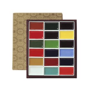 吉祥 顔彩18色上製