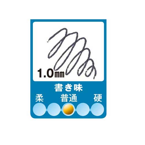 タプリクリップ/ボールペン１．０/赤