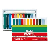ぺんてる パステル 12色セット GA-12AD