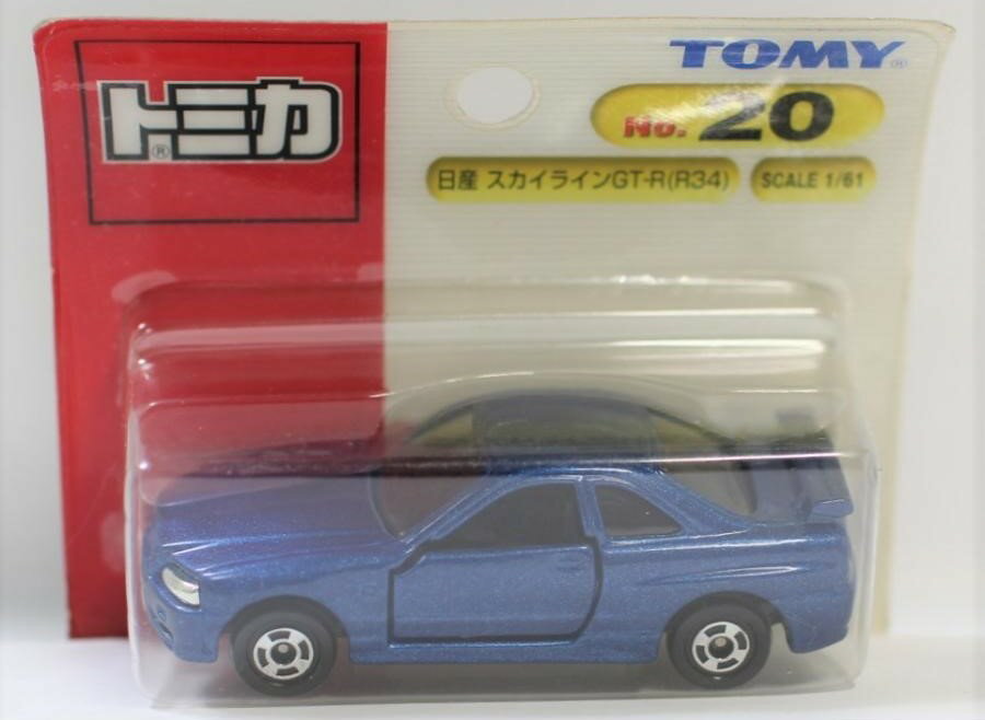 楽天市場】タカラトミー トミカ 20 日産スカイラインGTR(R34) | 価格