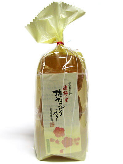 おおい 飛梅の里 梅たっぷりゼリー 74g×5個