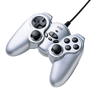 USBゲームパッド（シルバー）