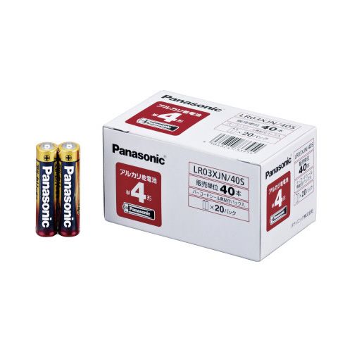 Panasonic 電池単4 LR03XJN40S