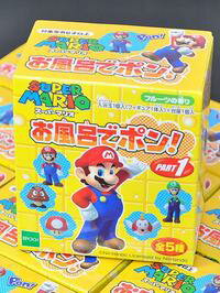 スーパーマリオサンシャイン　お風呂でポン　コンプリートセット カプセルトイ＞スーパーマリオサンシャイン お風呂でポンJr. - ALL