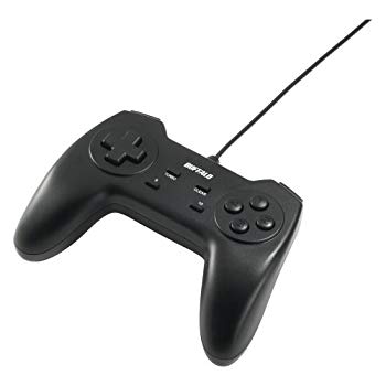 楽天市場】バッファロー BUFFALO レトロ調 USBゲームパッド 8ボタン