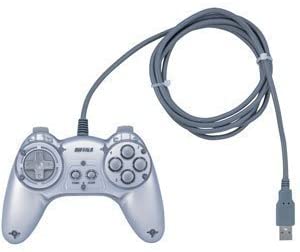 BUFFALO USBゲームパッド 8ボタン BGCUD801SVA