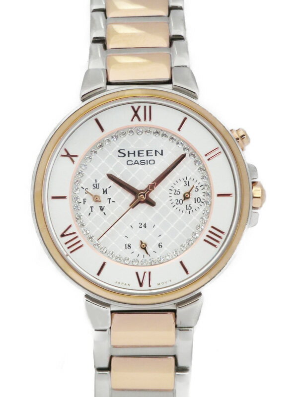 楽天市場】カシオ計算機 CASIO Sheen SHE-3041GLJ-7AJF | 価格