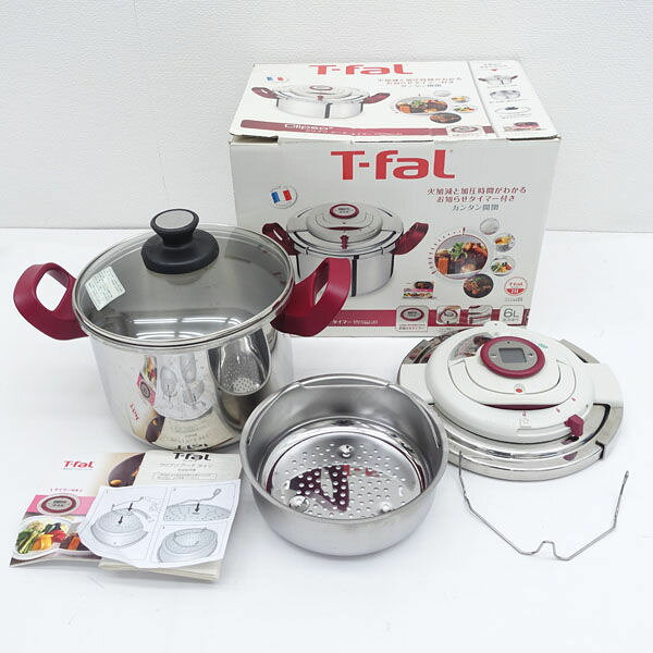 楽天市場】T－FAL ≪IH対応≫ 圧力鍋 クリプソ アーチ アイボリー 3L