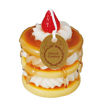 カメヤマ ドルチェキャンドル スイーツキャンドル パンケーキ バニラの香り
