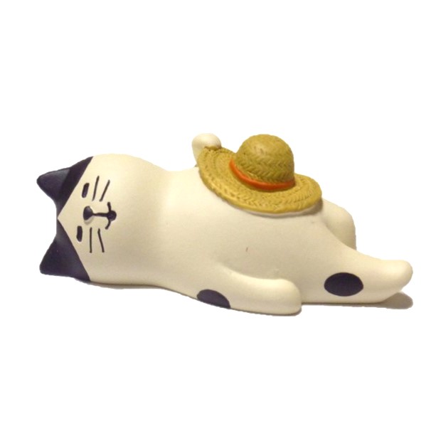 ｃｏｎｃｏｍｂｒｅ　旅猫　ｉｎ　ＨＡＷＡＩＩ　ハチワレ　お昼寝