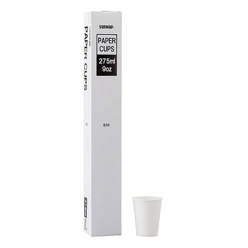 サンナップ ホワイトカップ 275ml 100P