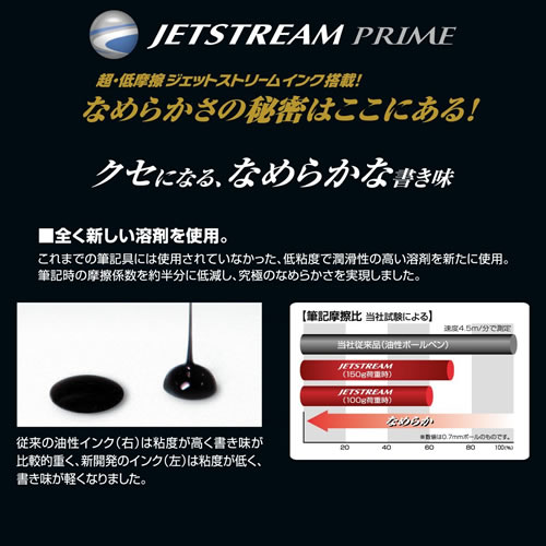 ジェットストリーム　プライム　回転繰り出し式シングル　０．７ｍｍ　ブラック